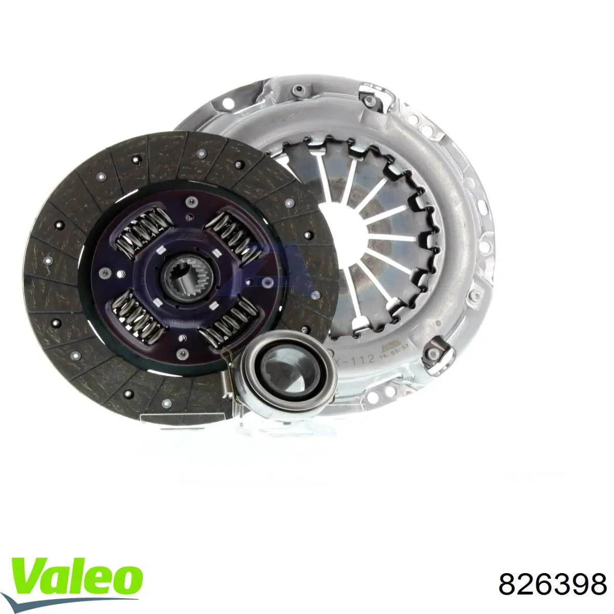 826398 VALEO Сцепление в сборе
