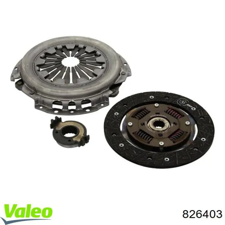 Compre 826403 VALEO Kit de embraiagem (3 peças)