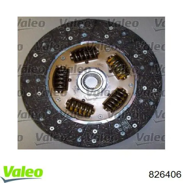 826406 VALEO Сцепление в сборе