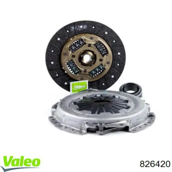 Комплект сцепления (3 части) VALEO 826420 цена, от 138.76 USD
