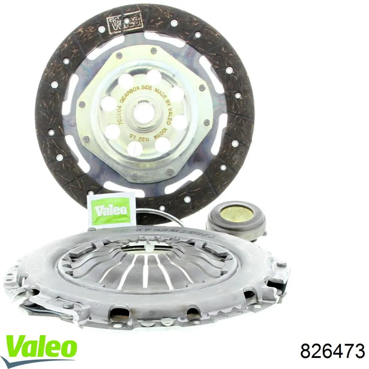 Купить 826473 VALEO Комплект сцепления (диск, корзина, подшипник)