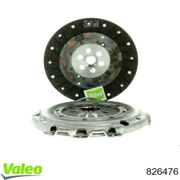 Комплект сцепления (3 части) VALEO 826476 цена, от 177.74 USD
