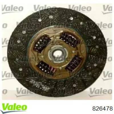 Комплект сцепления (3 части) VALEO 826478 цена, от 132.61 USD