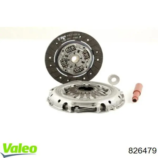 Купить 826479 VALEO Комплект сцепления (диск, корзина, подшипник)