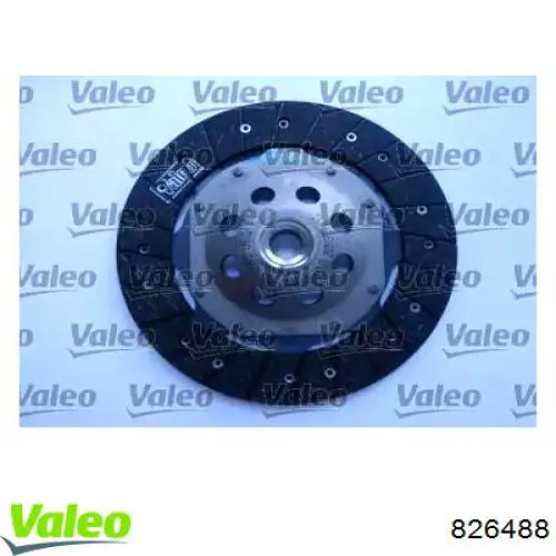 Купить 826488 VALEO Комплект сцепления (диск, корзина, подшипник)