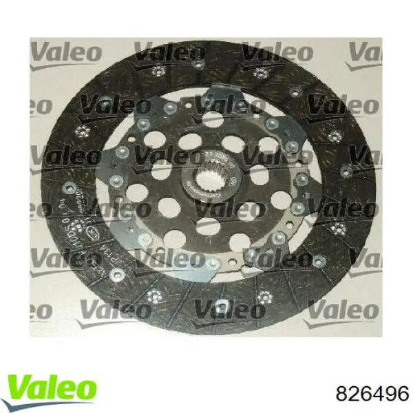 Комплект сцепления (3 части) VALEO 826496 цена, от 161.96 USD