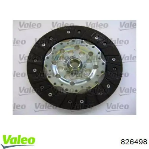 Комплект сцепления (3 части) VALEO 826498 цена, от 180.22 USD