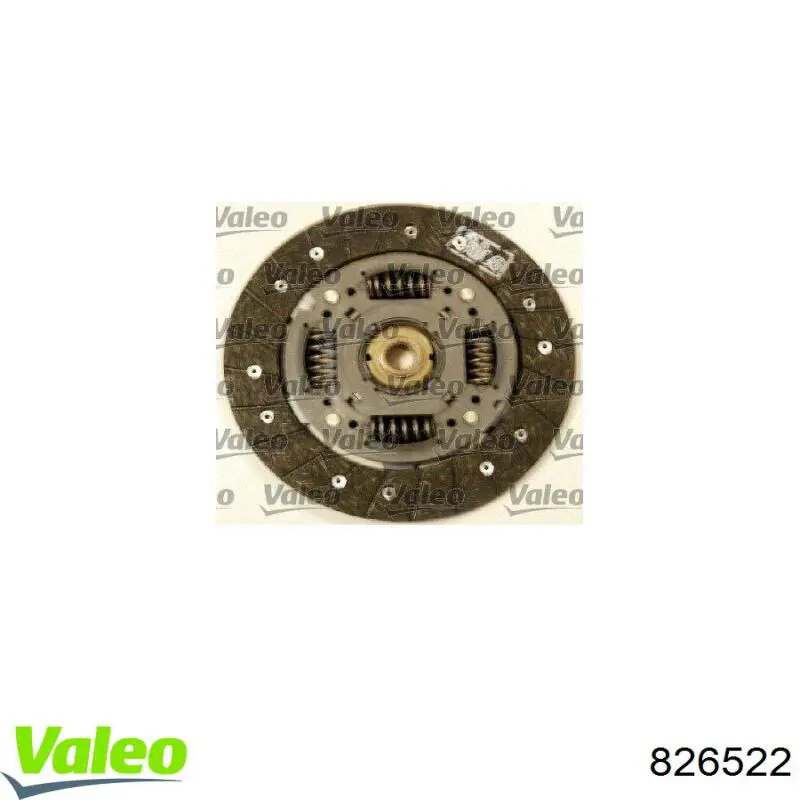 Комплект сцепления (3 части) VALEO 826522 цена, от 121.52 USD