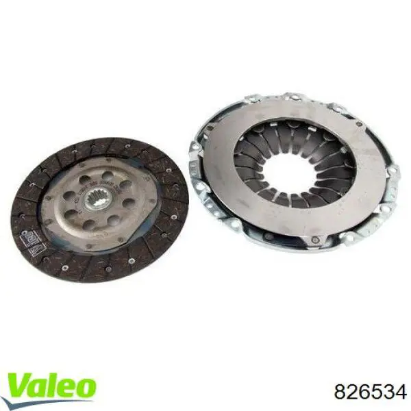 Комплект сцепления (3 части) VALEO 826534 цена, от 212.29 USD