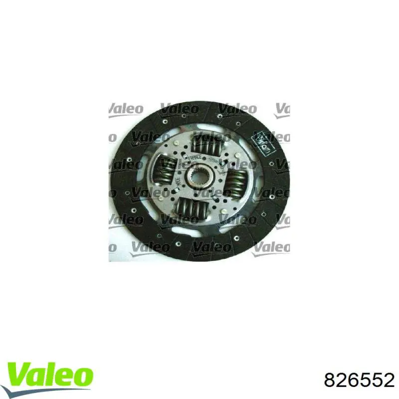 Комплект сцепления (3 части) VALEO 826552 цена, от 103.56 USD