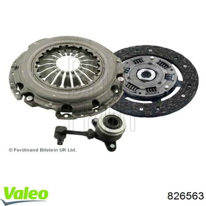 Комплект сцепления (3 части) VALEO 826563 цена, от 137.84 USD