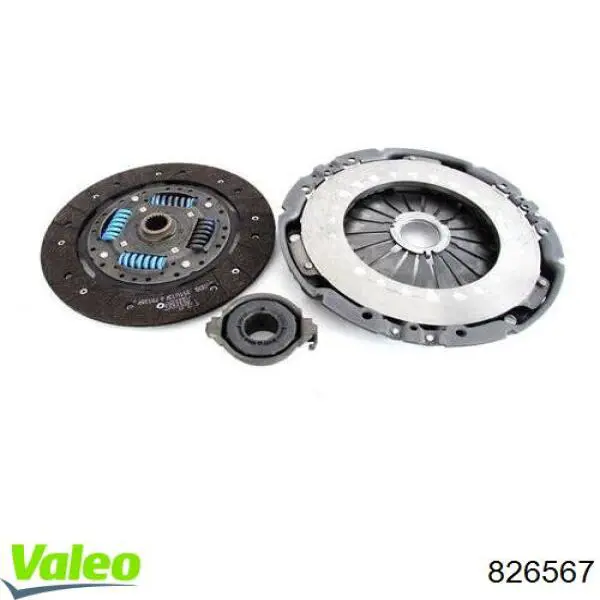 826567 VALEO Сцепление в сборе