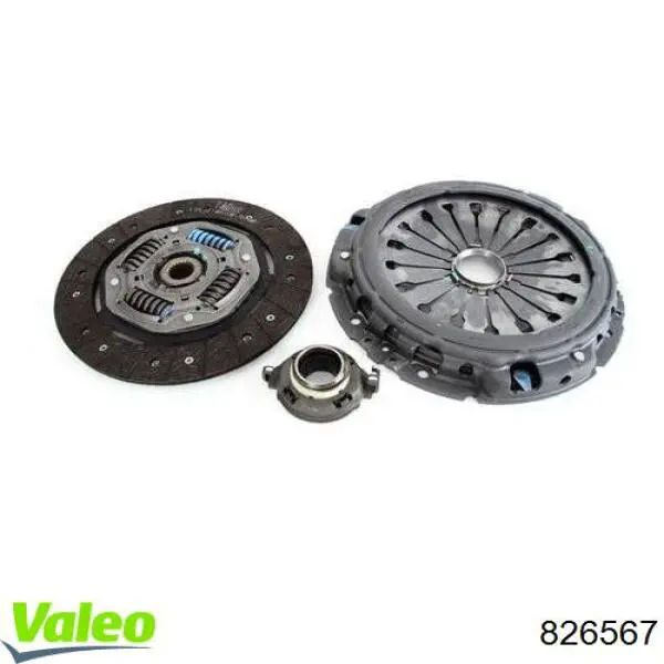 Комплект сцепления (3 части) VALEO 826567 цена, от 210.00 USD
