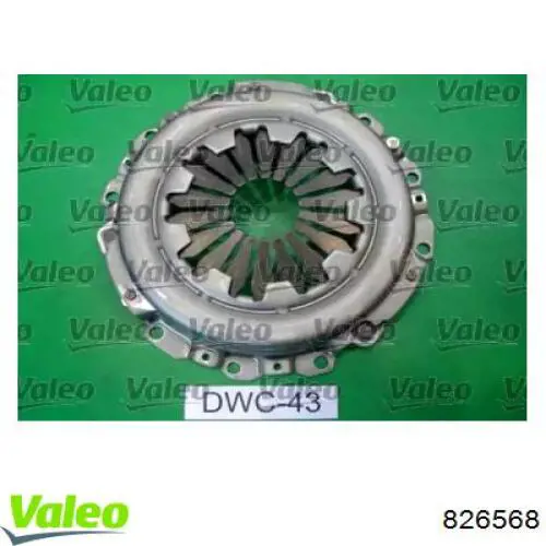 Комплект сцепления (3 части) VALEO 826568 цена, от 121.62 USD