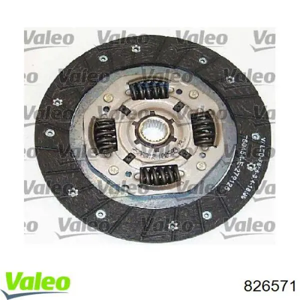 Комплект сцепления (3 части) VALEO 826571 цена, от 61.94 USD