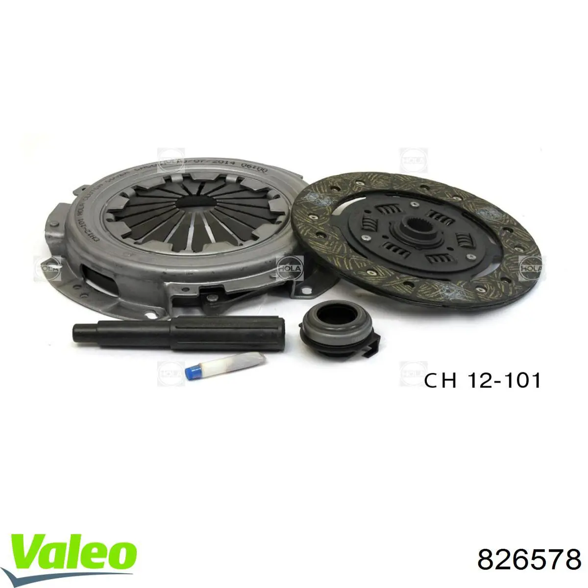 Комплект сцепления (3 части) VALEO 826578 цена, от 90.62 USD
