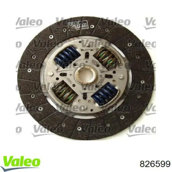 826599 VALEO Сцепление в сборе