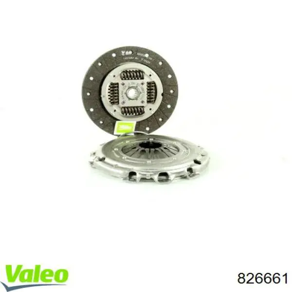 Комплект сцепления (3 части) VALEO 826661 цена, от 214.38 USD
