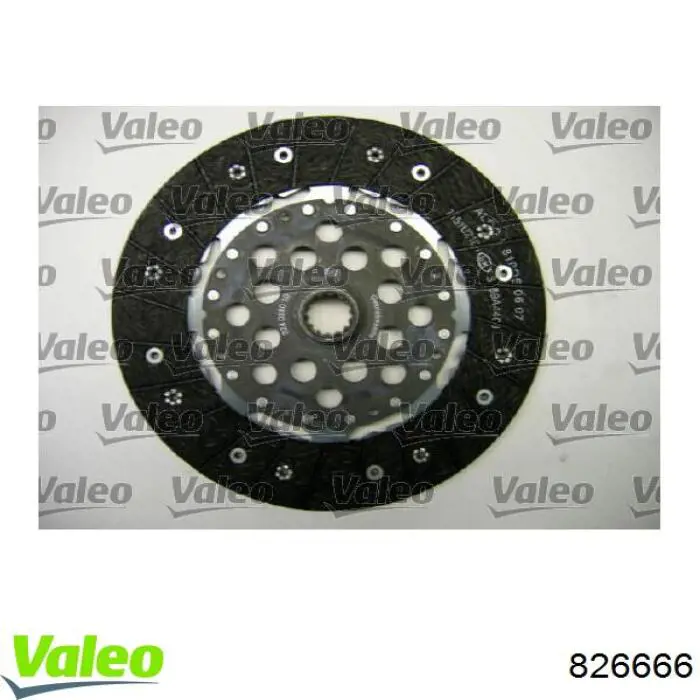 Комплект сцепления (3 части) VALEO 826666 цена, от 211.27 USD
