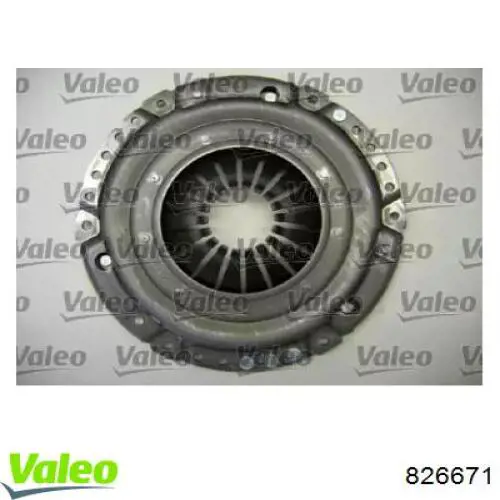 826671 VALEO Сцепление в сборе
