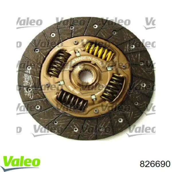 826690 VALEO Сцепление в сборе