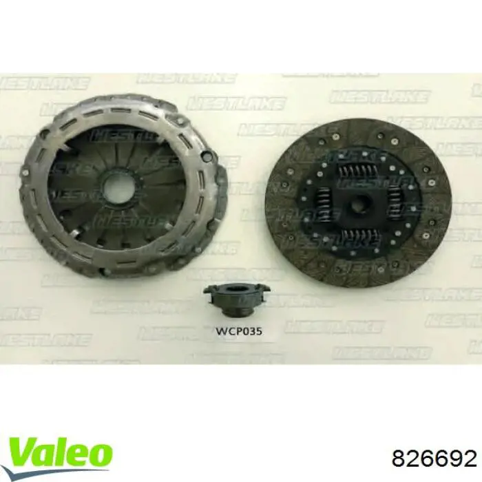 826692 VALEO Сцепление в сборе