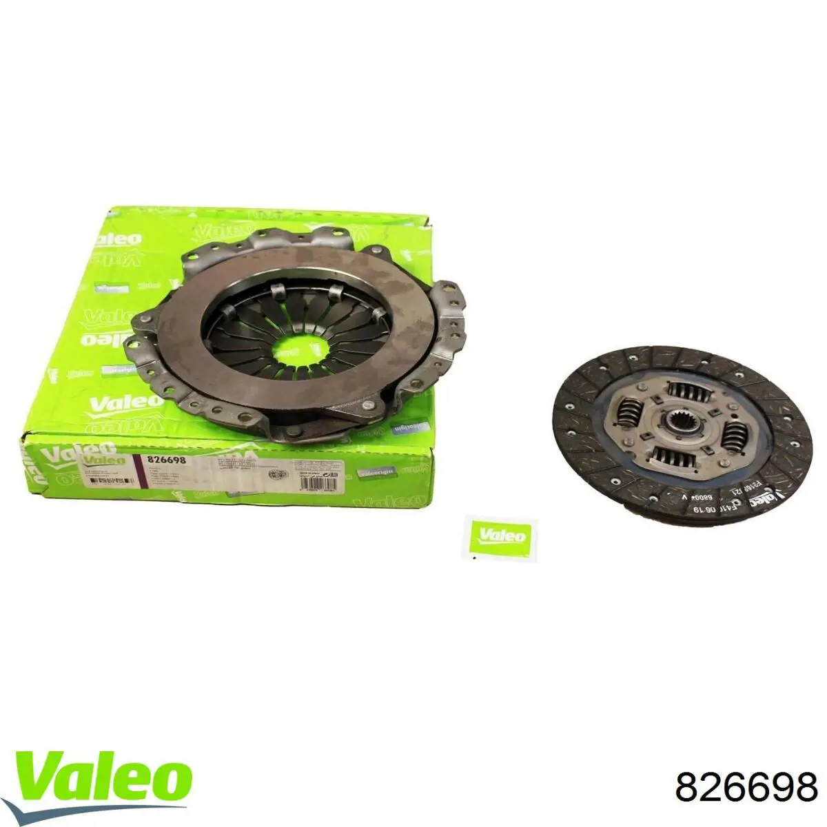 Комплект сцепления (3 части) VALEO 826698 цена, от 68.70 USD
