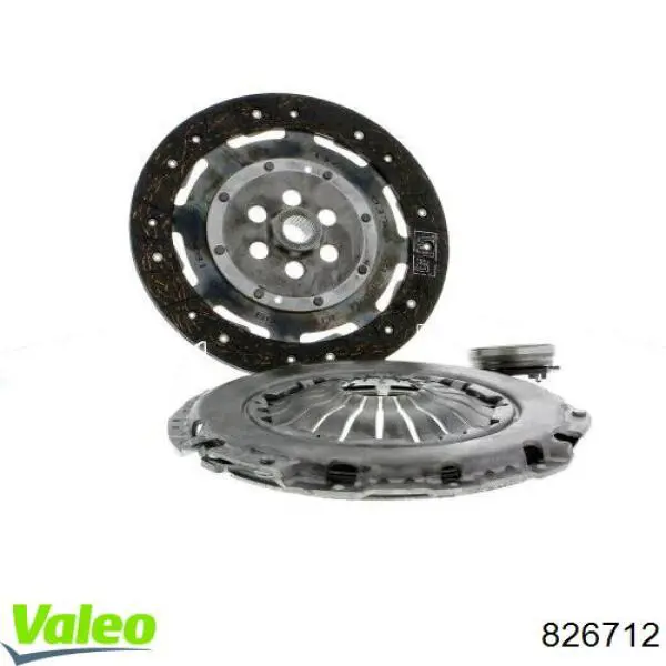 Купить 826712 VALEO Комплект сцепления (диск, корзина, подшипник)