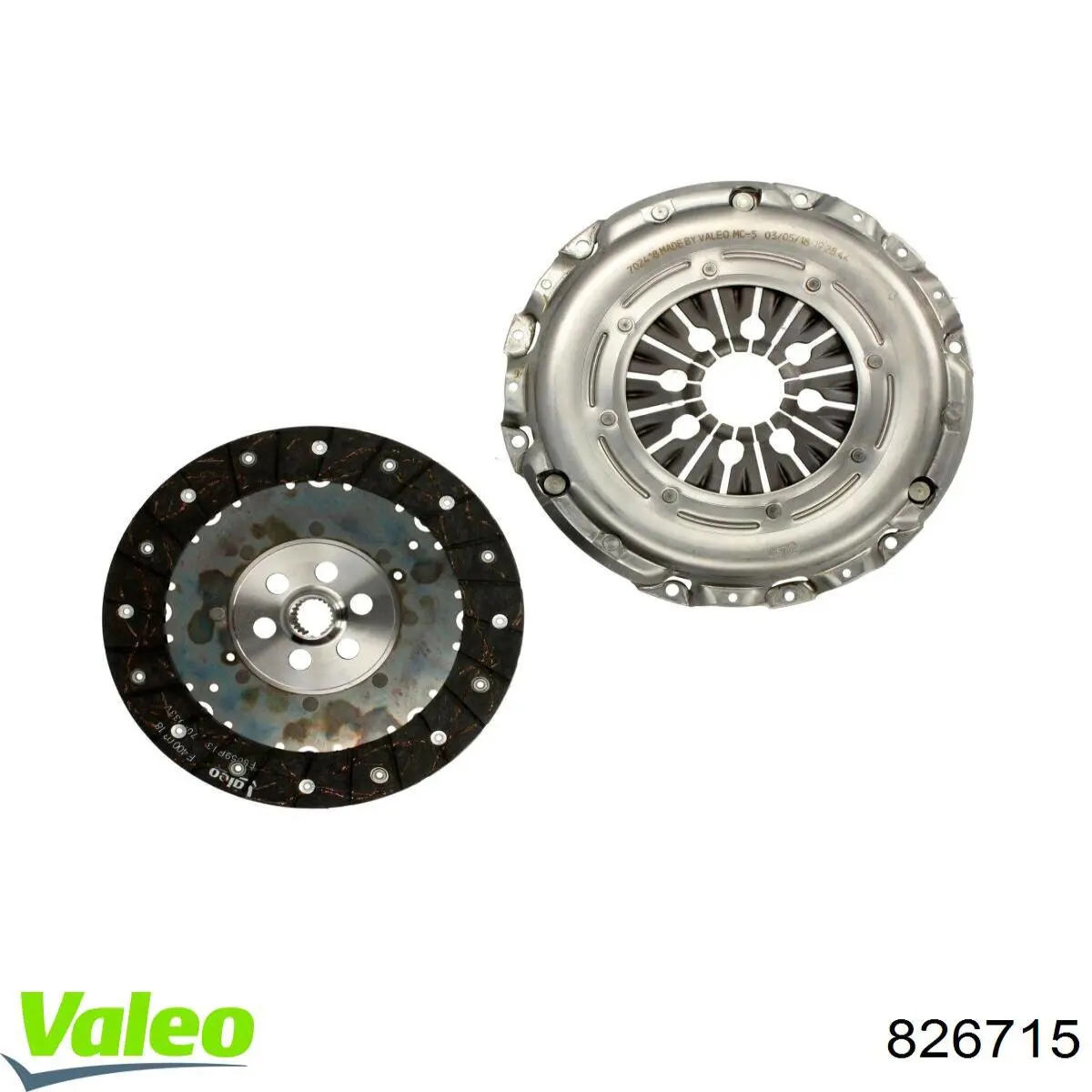 Комплект сцепления VALEO 826715