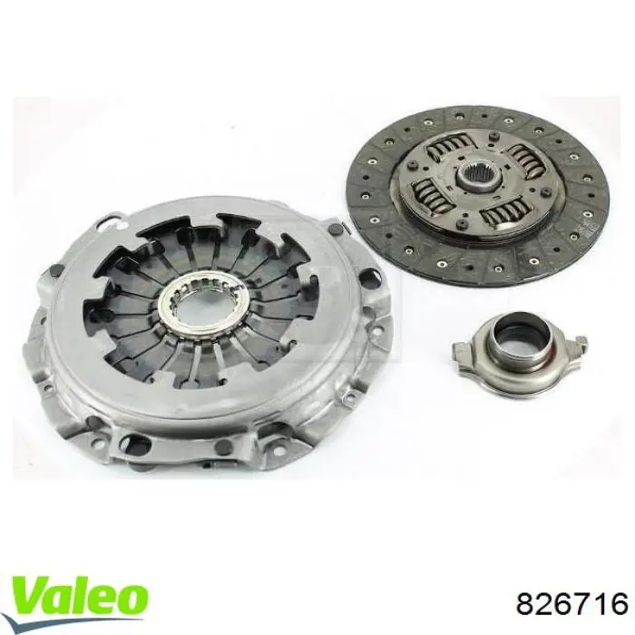 826716 VALEO Сцепление в сборе