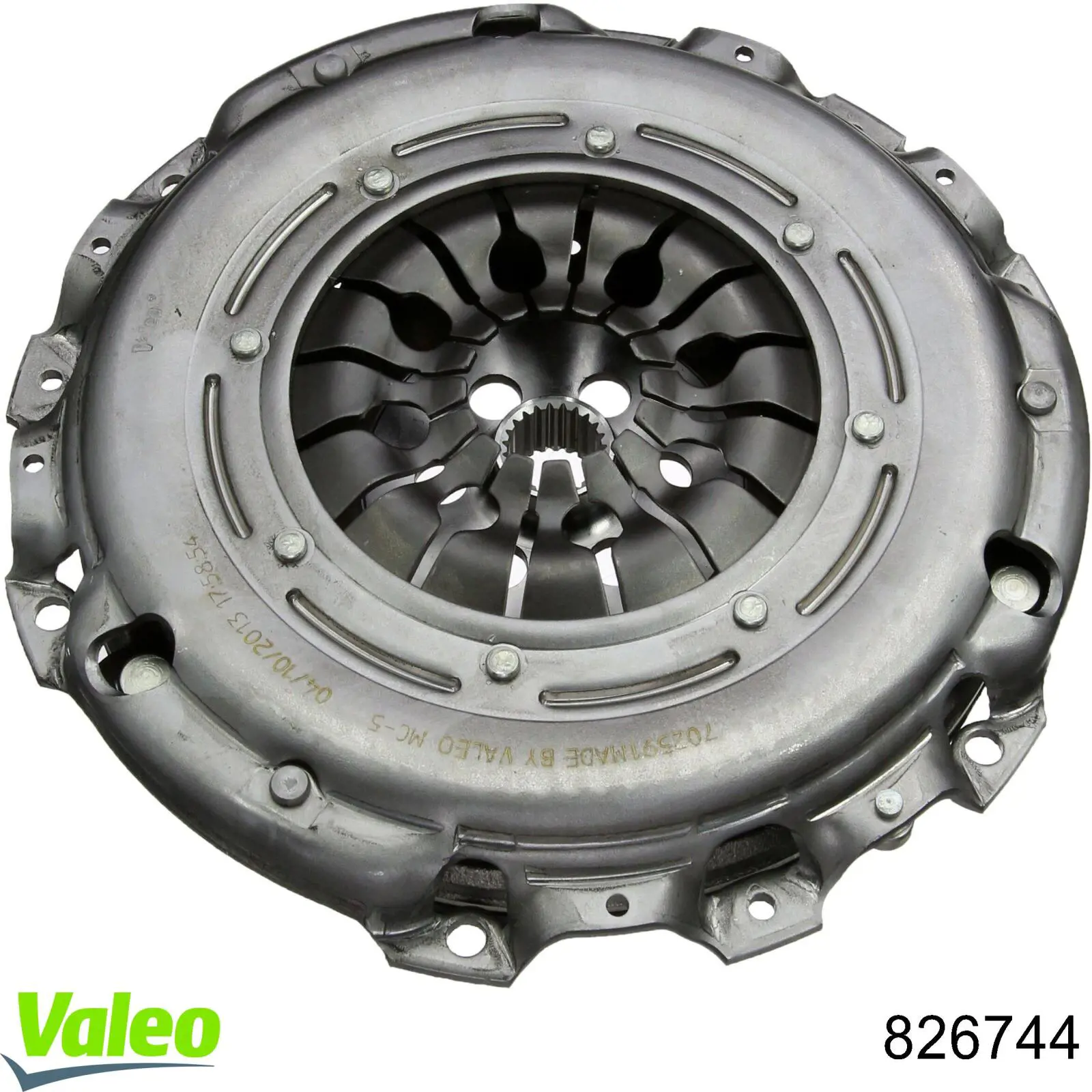 Купить 826744 VALEO Комплект сцепления (диск, корзина, подшипник)