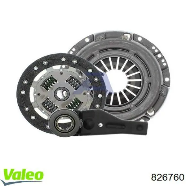 826760 VALEO Сцепление в сборе