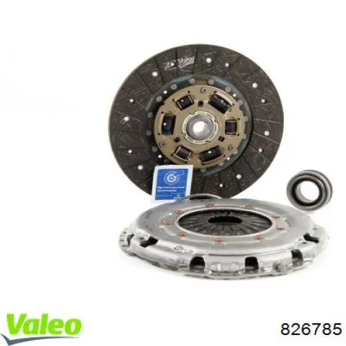 Комплект сцепления (3 части) VALEO 826785 цена, от 146.31 USD