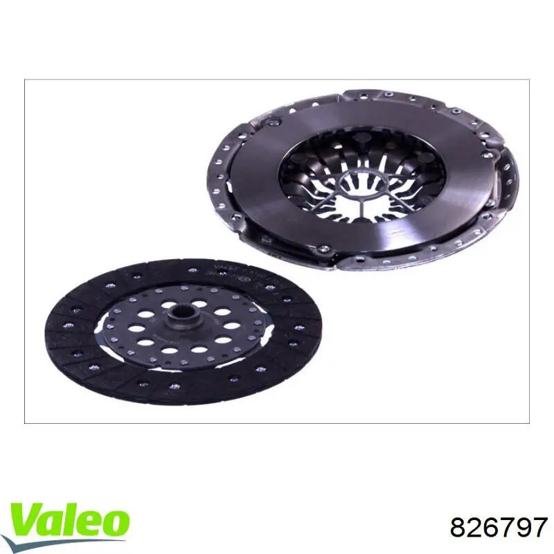 826797 VALEO Сцепление в сборе