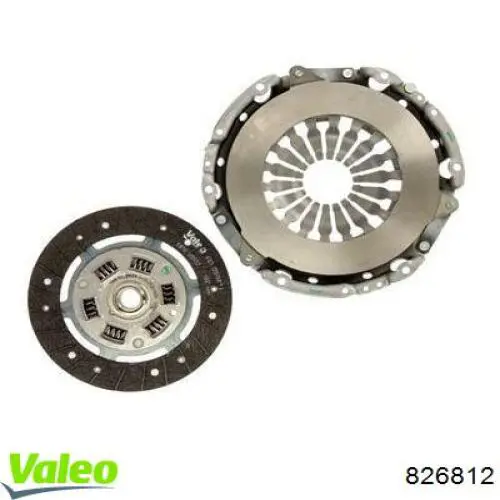 Комплект сцепления (3 части) VALEO 826812 цена, от 114.90 USD