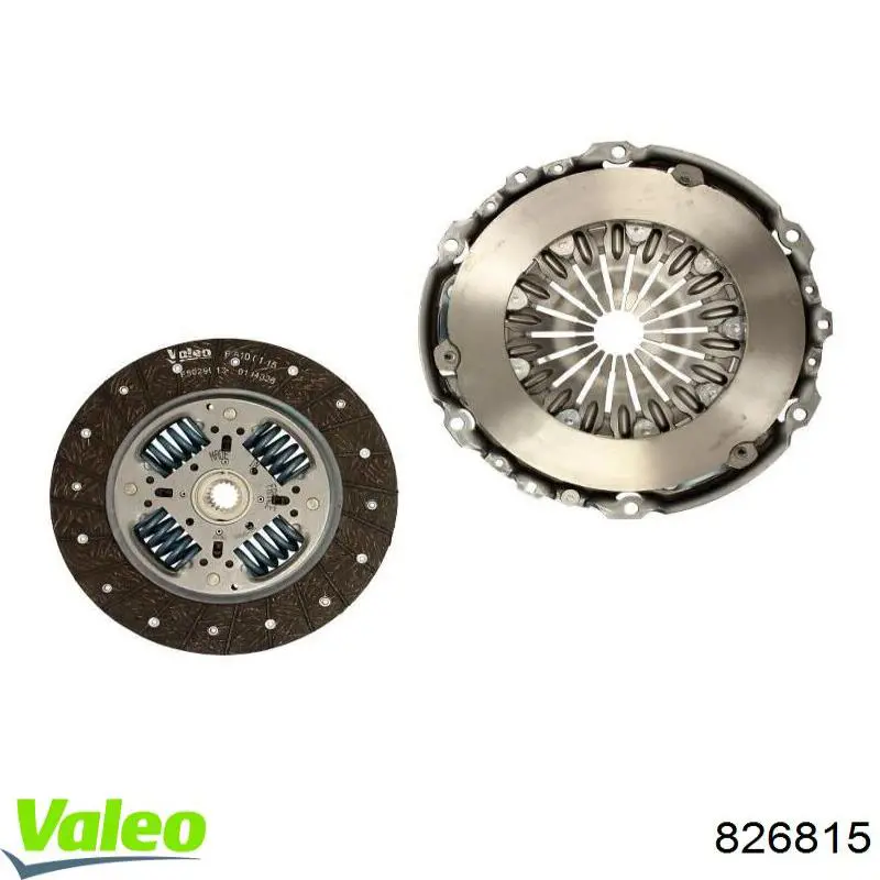 Комплект сцепления (3 части) VALEO 826815 цена, от 198.58 USD