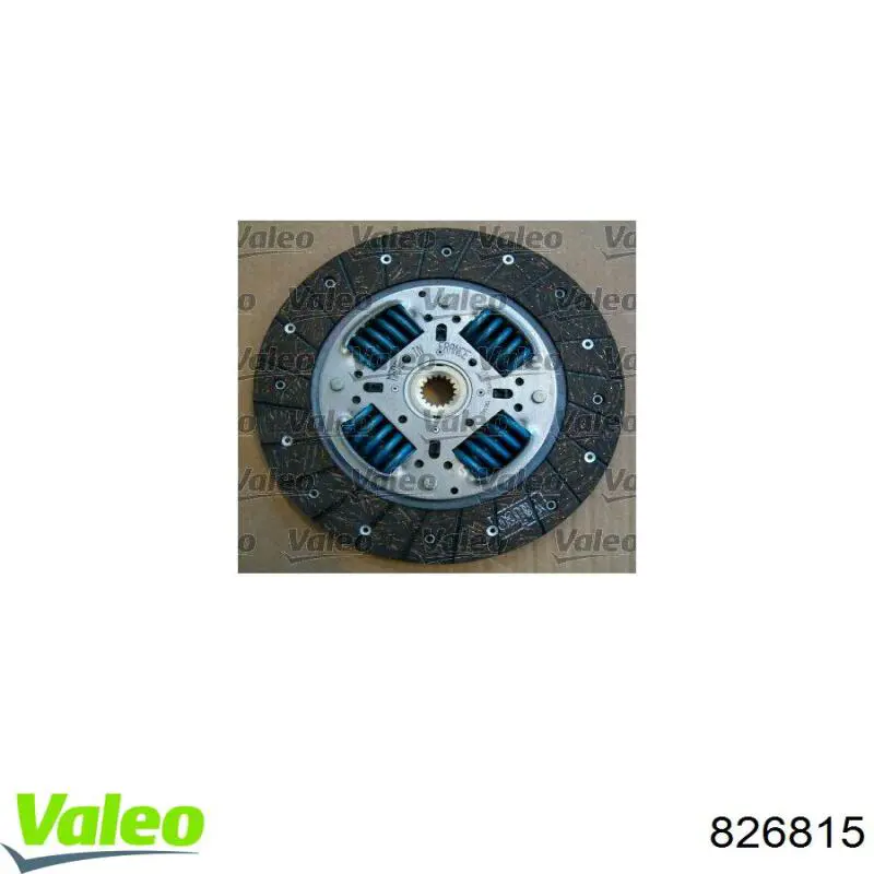 Купить 826815 VALEO Комплект сцепления (диск, корзина, подшипник)