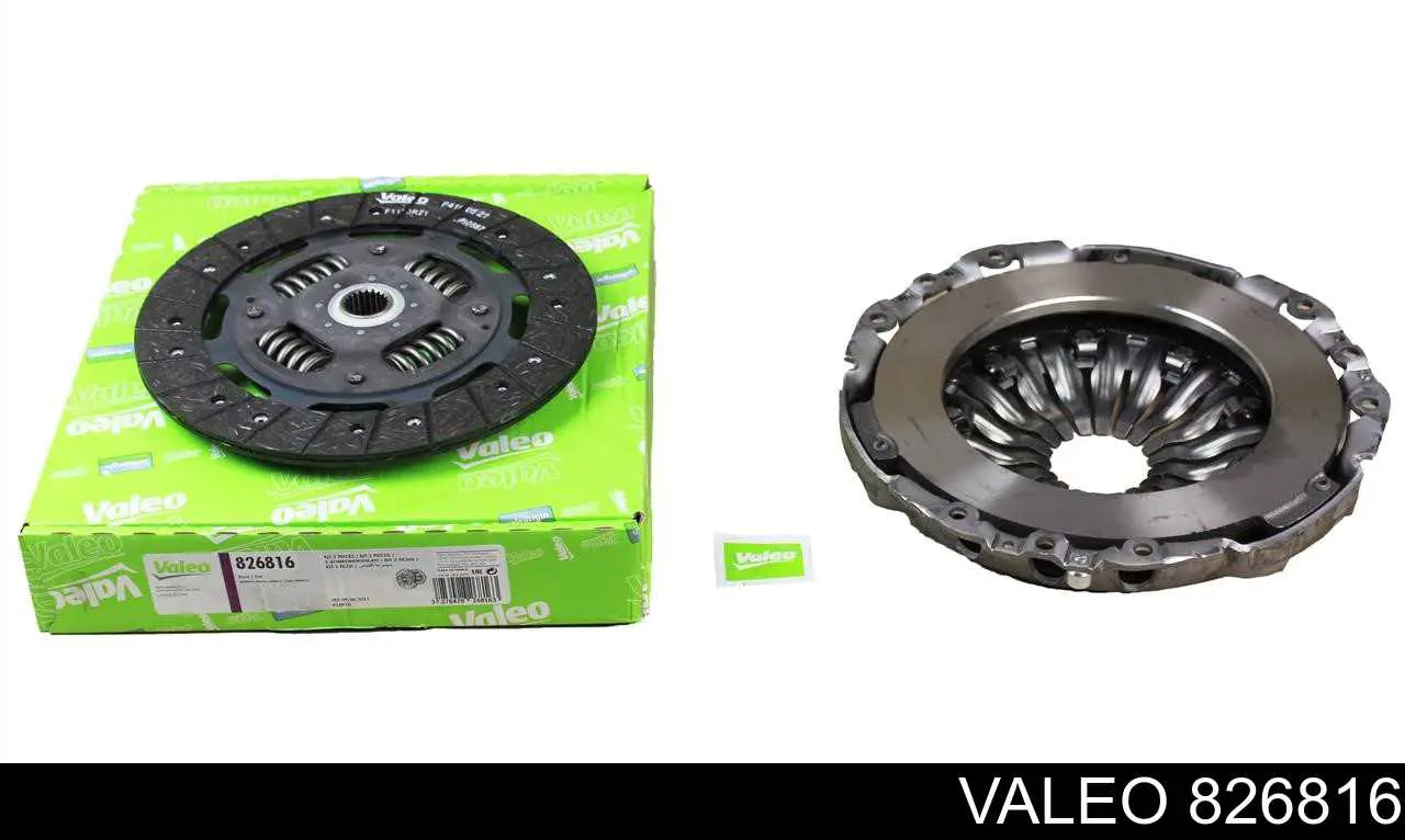 Комплект сцепления (3 части) VALEO 826816 цена, от 135.95 USD