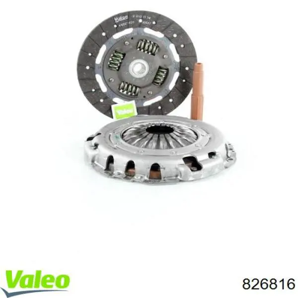 826816 VALEO Сцепление в сборе