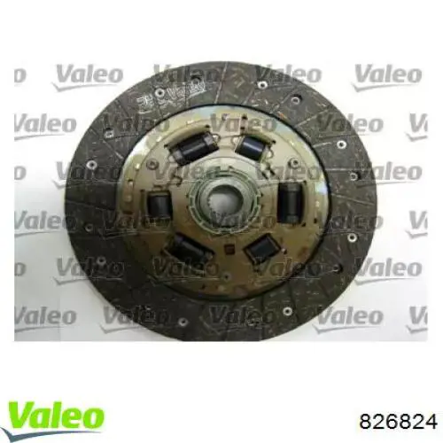 Комплект сцепления (3 части) VALEO 826824 цена, от 172.27 USD