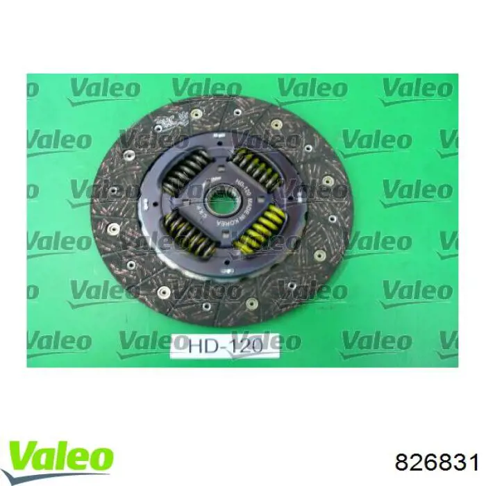 826831 VALEO Сцепление в сборе