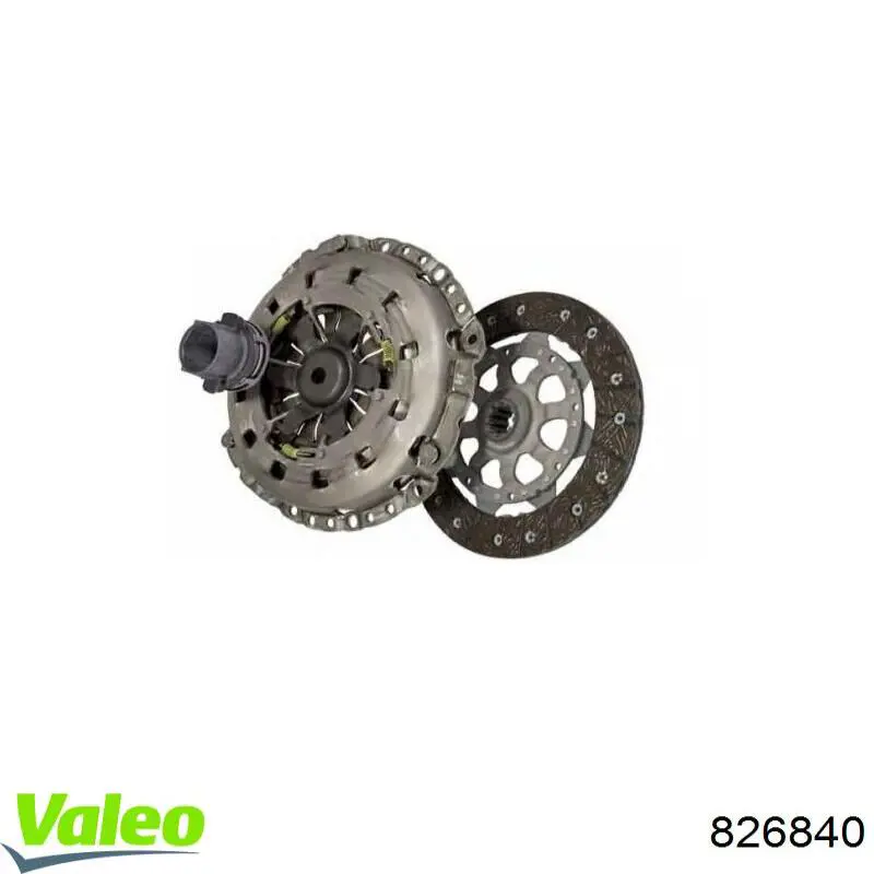 Комплект сцепления (3 части) VALEO 826840 цена, от 234.92 USD