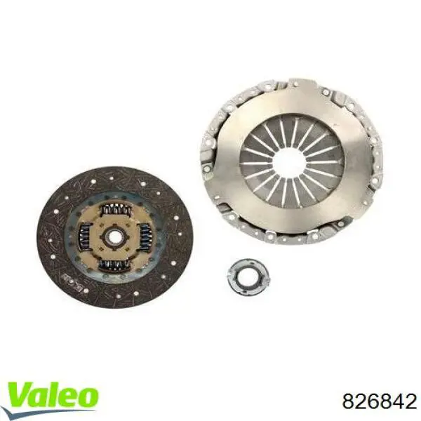 Купить 826842 VALEO Комплект сцепления (диск, корзина, подшипник)