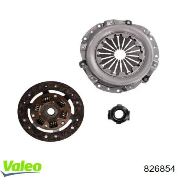 Комплект сцепления (3 части) VALEO 826854 цена, от 57.67 USD