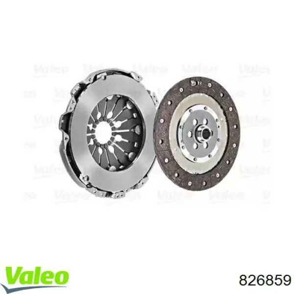 Комплект сцепления (3 части) VALEO 826859 цена, от 166.34 USD