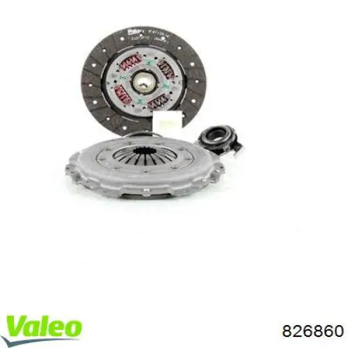 826860 VALEO Сцепление в сборе