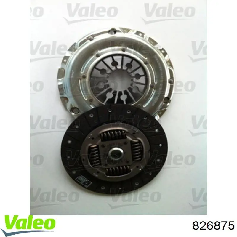 Комплект сцепления (3 части) VALEO 826875 цена, от 279.48 USD