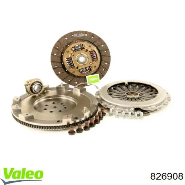 Комплект сцепления (3 части) VALEO 826908 цена, от 142.30 USD