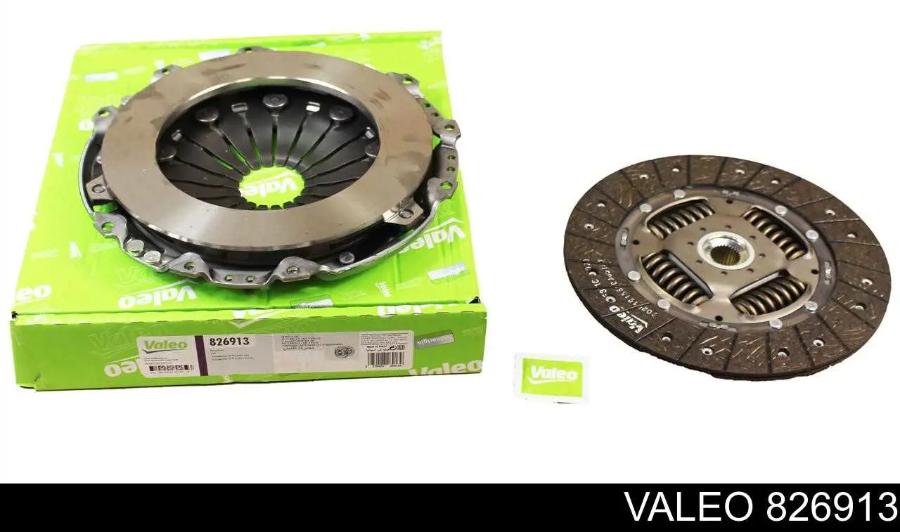 826913 VALEO kit de embraiagem (3 peças)