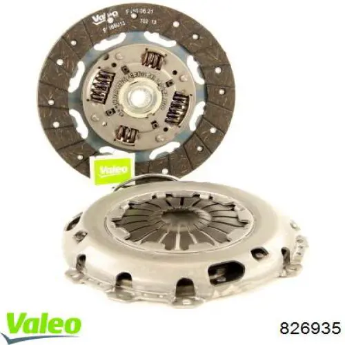Комплект сцепления (3 части) VALEO 826935 цена, от 112.28 USD